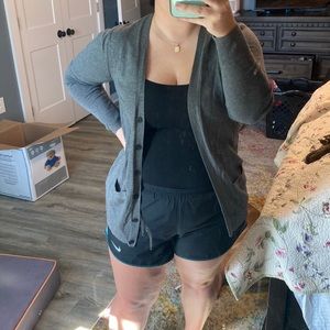 Old Navy Gray button down cardigan